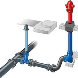 Regard pour un poteau d'incendie