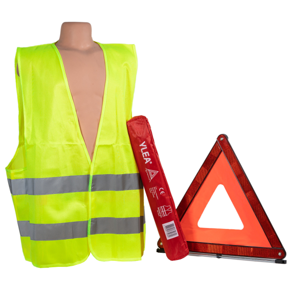 Kit sécurité voiture YLEA gilet triangle